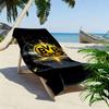 Borussia Print Beach Towel, Large Soft Quick Dry Towel for Beach Camping Swimming