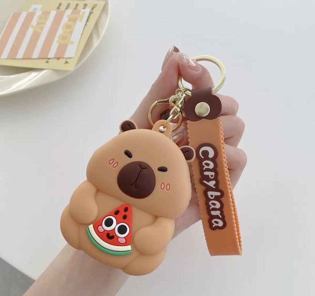 Adorable Capybara Silicone Coin Purse - Cute Cartoon Design for Kids