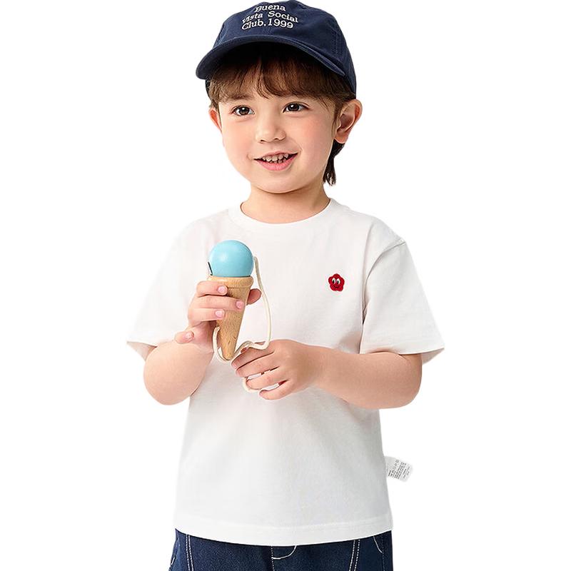 Balabala Kids' Unisex Quick-Dry Cotton Short Sleeve T-Shirt