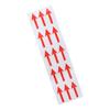 4 Sheet Self-Adhesive Labels Rectangle Arrow Stickers Small   Industrial Work