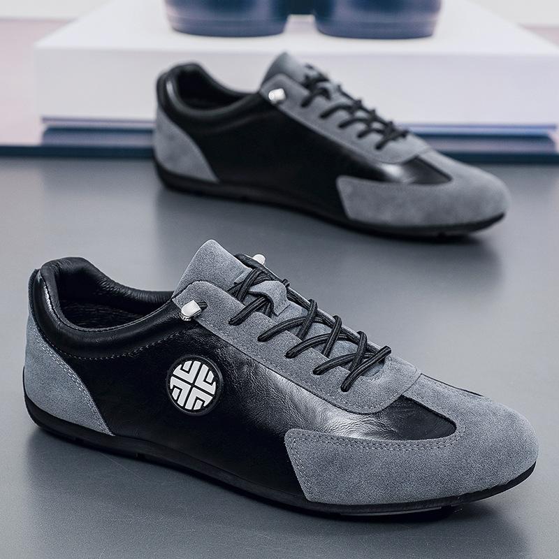 Men's shoes summer new trend versatile casual shoes soft sole one pedal lazy shoes Doudou shoes trendy shoes Forrest Gump shoes men