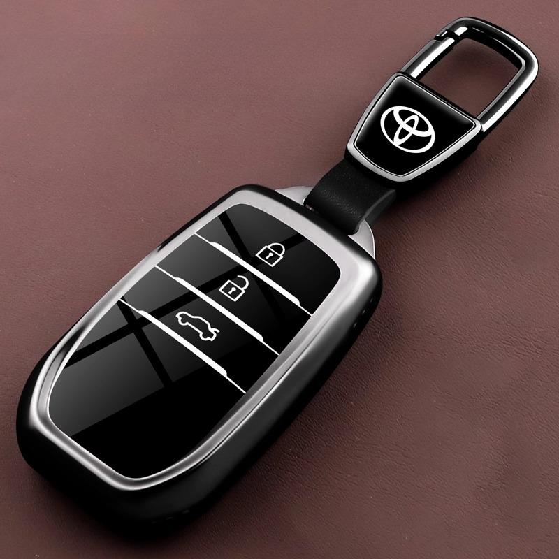 EBN5 Car Key Case Cover For Toyota CHR Hilux Fortuner Land Cruiser 200 Camry Corolla Crown RAV4 Highland