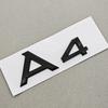 3D ABS Chrome Black Car Letters Logo A4 A5 A6 TFSI Sticker Rear Trunk Badge Emblem Decal For Audi A4 A5 A6 TFSI Auto Accessories