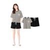 [Beatgos] Women's Room Wear, Short Sleeve, Summer, Top and Bottom Set, Pajamas, Loungewear, 95% Cotton, Cute