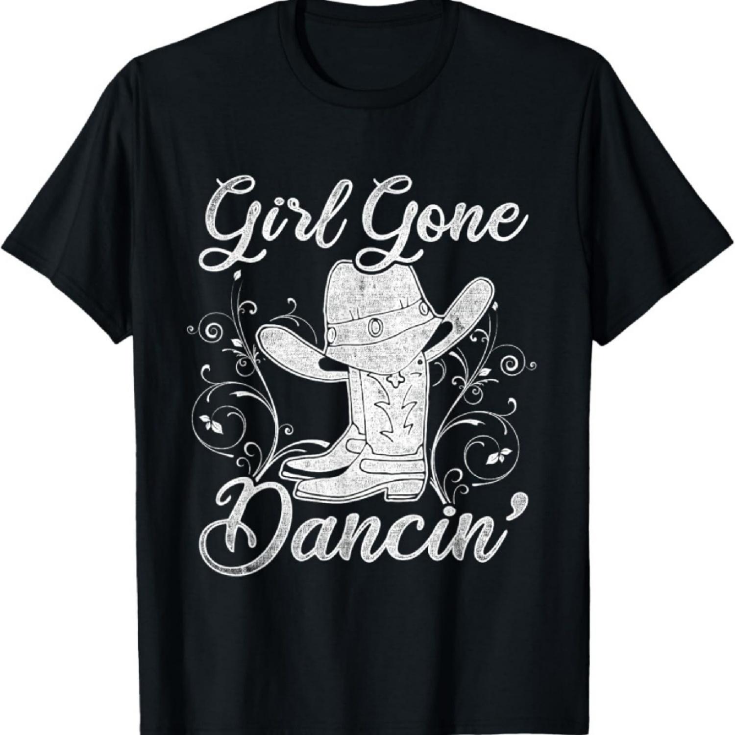 

Girl Gone Dancing Line Dance T-Shirt2 XXXXXL чёрный