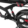 Elektrofahrrad All Terrain DUOTTS 20" 750W Motor E-Bike für Erwachsene 52V 27AH Max. Reichweite 140 km Hydraulische Bremse Last 150 kg Schwarz F20