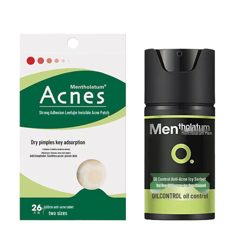 Mentholatum Acnes Patch & Ice Sorbet Cream Set