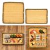 Woven Fruit Basket Plastic Kitchen Countertop Organizer Tray for Serving Party Snacks Bread and Sushi