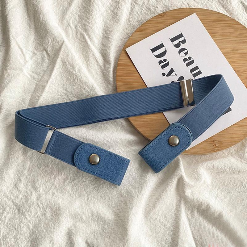 

Waist-cinching Wonder, Adjustable Invisible Elastic Belt, Summer Decoration Jeans, Lazy Person, Seamless, Non-perforated Belt, Women