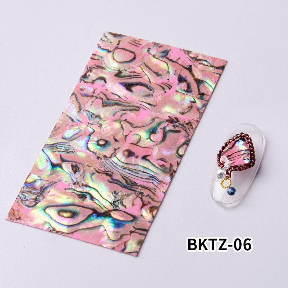 Nails Foils Manicure DIY Nail Decals Gradient Mermaid Flakes 3D Nail Sticker Nail Art Decoration