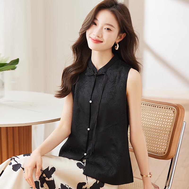 

Женский вышитый жилет панку в новом китайском стиле XL