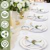 200Pcs Name Place Cards with Satin Ribbon Table Name Tag  Hanging Gift Tags for Wedding Birthday Baby Shower Table Decor