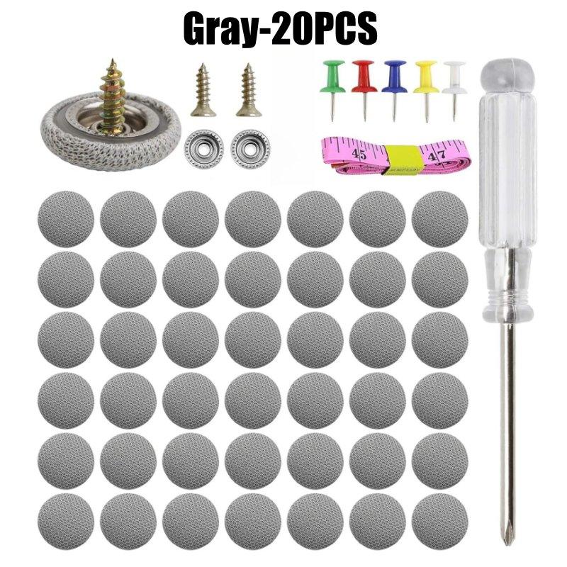 20-120STuks Auto Dakbevestigingsgespen Schroevenset Interieur Plafond Hemelbekleding Stof Reparatie Schroefdoppen Stofklinknagels Bevestigingsaccessoires