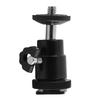 Camera Tripod 1 4 Hot Shoe Adapter Flash Light Bracket Holder Mount Cradle Ball Head With Lock