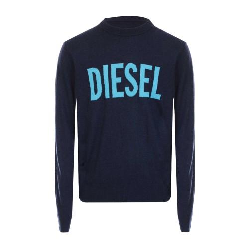 Diesel Mens Crew Neck Sweater Top
