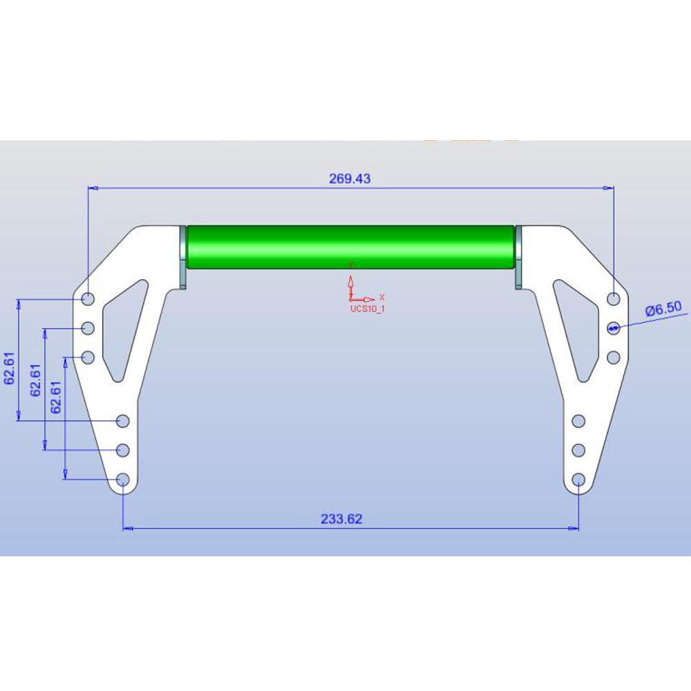 Artudatech DL1000/DL650 V Strom Motorcycle Navigation Phone Mount Bracket For Suzuki Vstrom DL1000 2014 -2019 Accessories