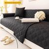 All-Season Non-Slip Solid Color Sofa Cushion Cover