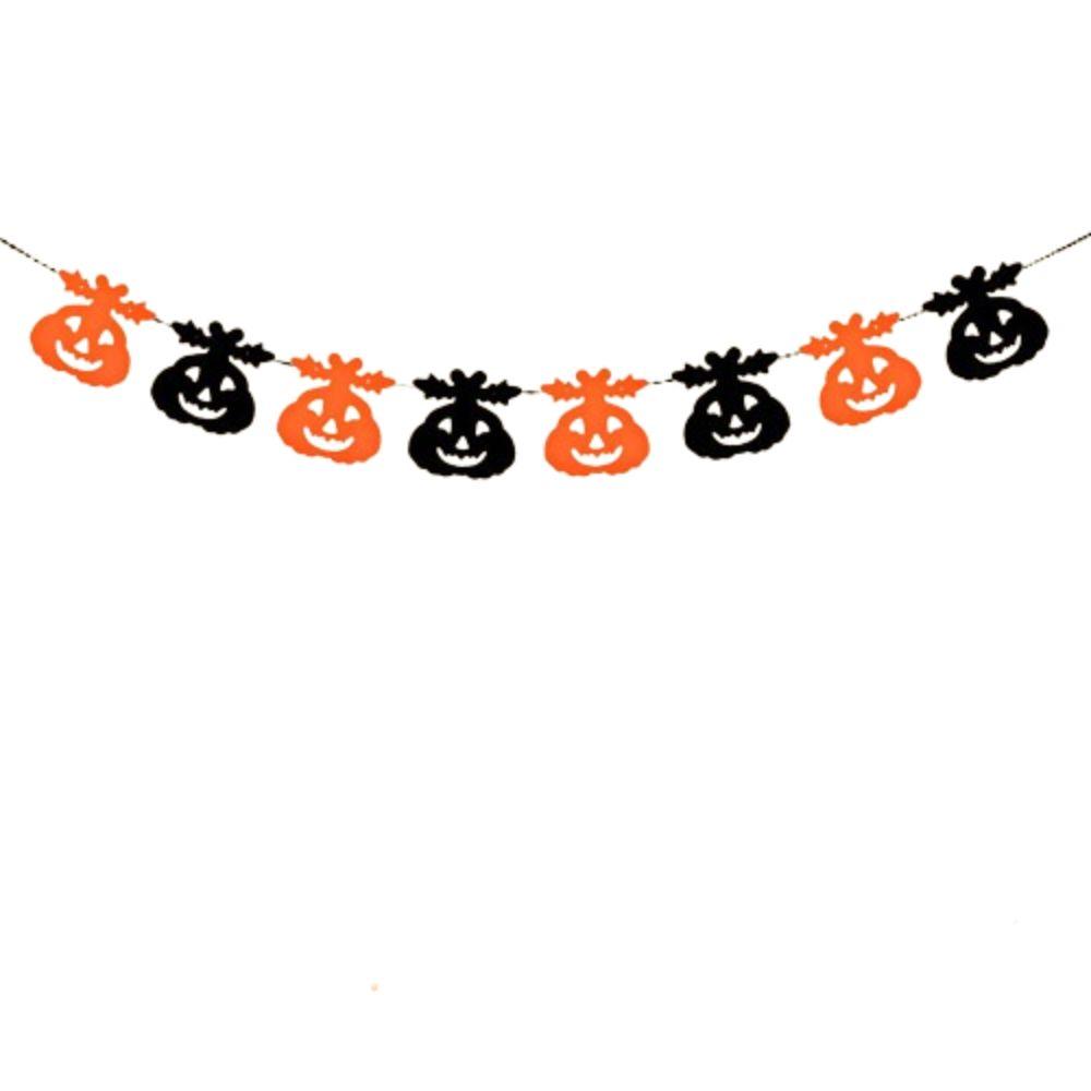 Hanging Happy Halloween Banner Party Decor Pull Flag  Halloween Party Decoration