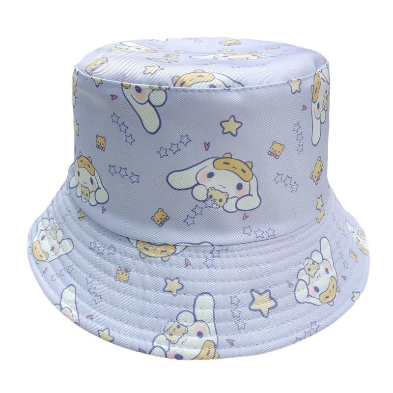Adorable Anime Children's Fisherman Hats Bucket Hat for Women Men Lightweight Outdoor Travel Fishing Hat