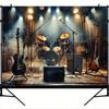 Polyester Background Board for Live Music Stage, Multifunctional, Suitable for Concerts, Festivals, Photo Background, 1 Ud.