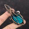 Neon Flash Labradorite Pendant Copper Wire Wrapped Pendant Brand New Jewelry Gemstone Pendant Copper Wire Jewelry Handmade Pendant For Women