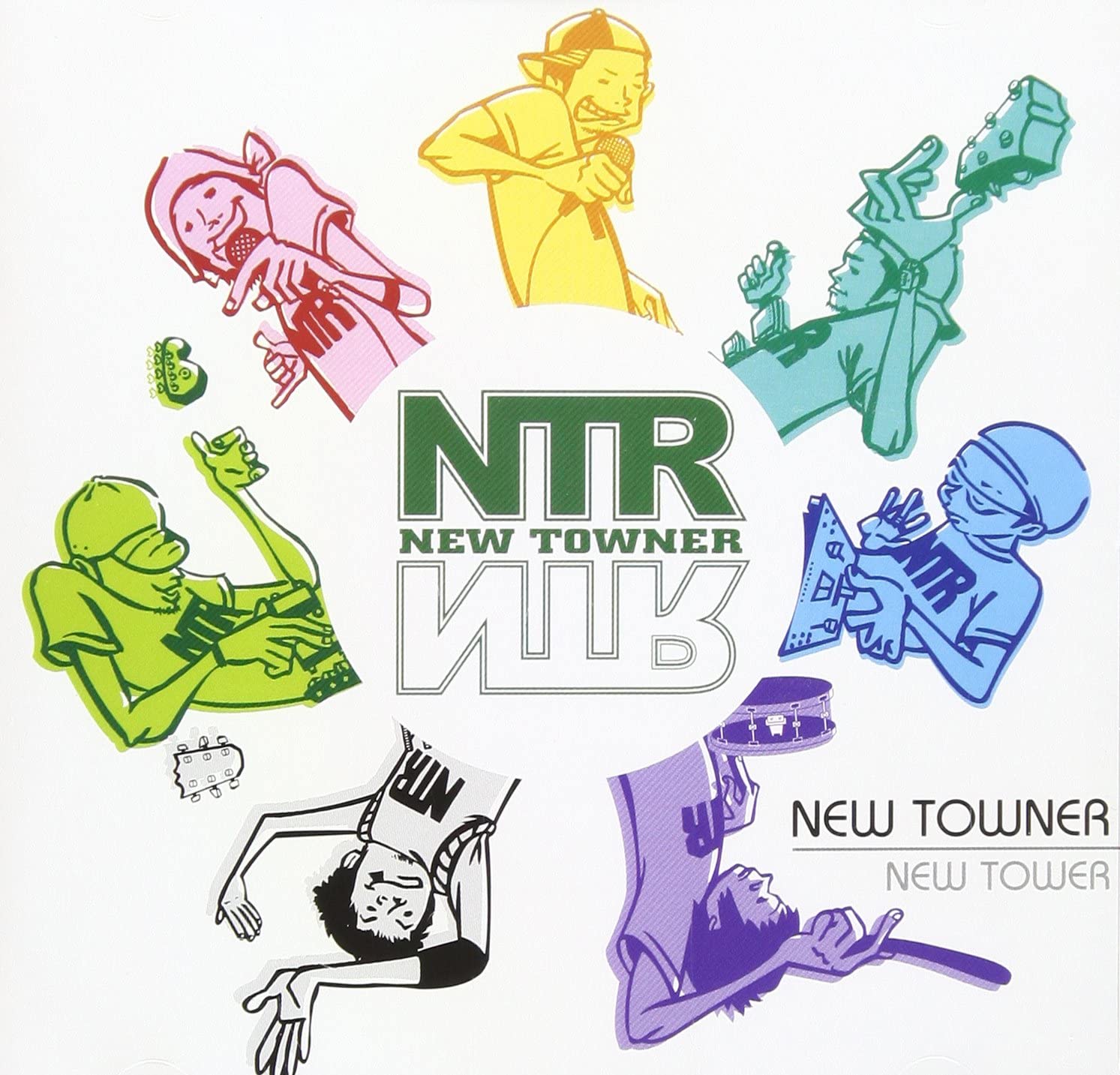 

CD NEW TOWNER - NEW TOWER NMCL1021 Japan ObiMusic Others Used