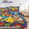 Pokemon Adventure Vibrant Set Threepiece Set 1 Duvet Cover 2 Pillowcase Without Core Christmas Birthday Gift Duvet Cover And Pillowcase