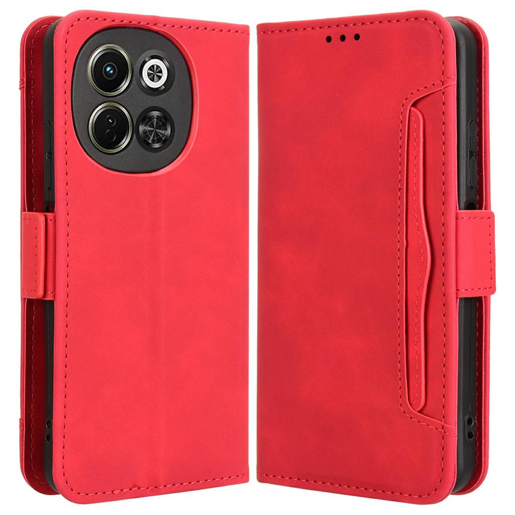 For TECNO Spark 30 5G KL8/Pova 6 Neo 5G Leather Case Phone Wallet Cover with Multiple Card Slots