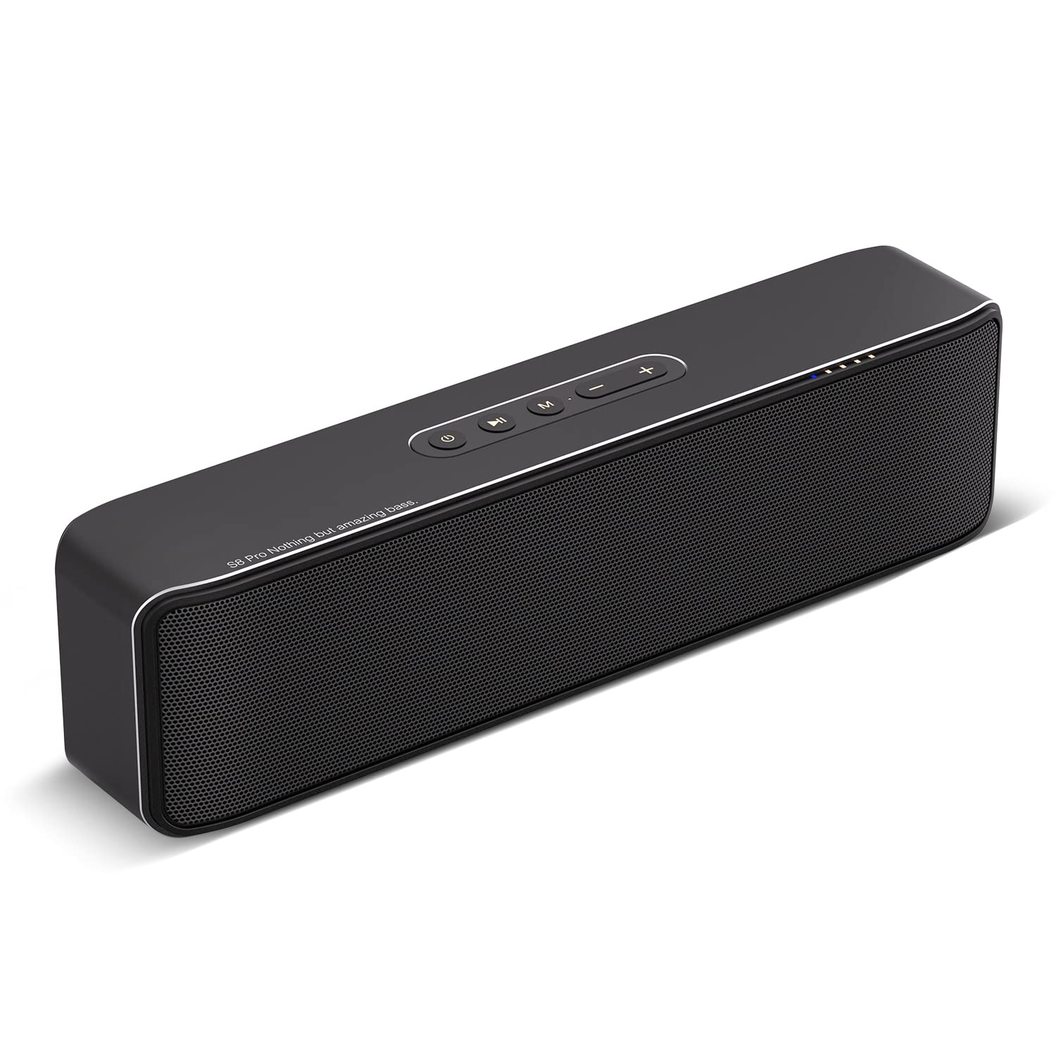 

BOGASING S8 Pro Bluetooth Портативний бездротовий Потужний звук HiFi Гучний Глибокий Оснащений DSP Повністю бездротовий стерео Bluetooth Підтримує AUX TF Card