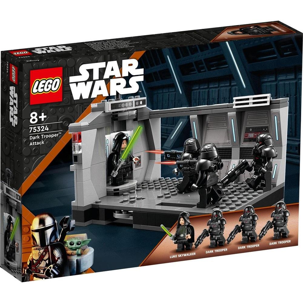 LEGO Star Wars Dark Trooper Attack 75324 Building Blocks Toy Gift for Boys Aged 8 and Up