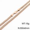 Minimalist Light Luxury Stainless Steel Zircon Chain Set Versatile High end Necklace Bracelet Two Piece Jewelry