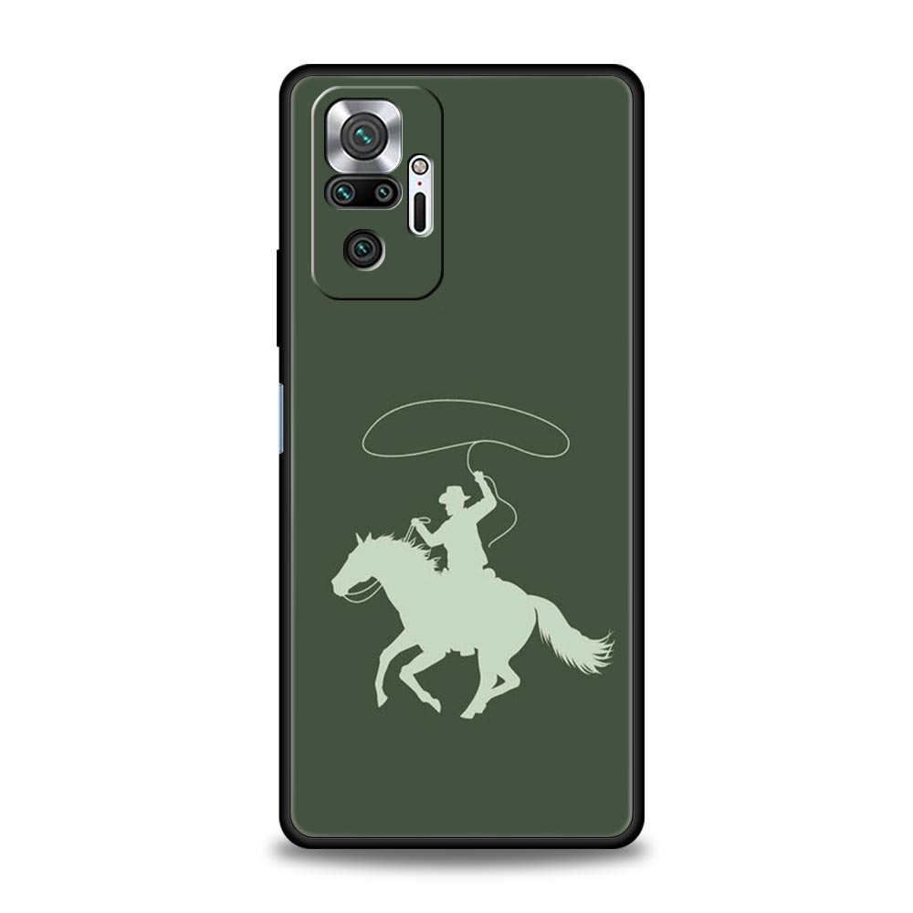 

Phone Case Cover for Redmi 14C 10C Note 15 14 13 12 10 11 Pro Plus K40 5G Soft TPU Shockproof Fundas Shell Cowboy Capa Coque Bag Note 12ProPlus5G