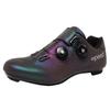 Unisex Cycling Shoes With Cleat Compatibility Road Mountain Bike Pedal Locking Footwear Reflective Design