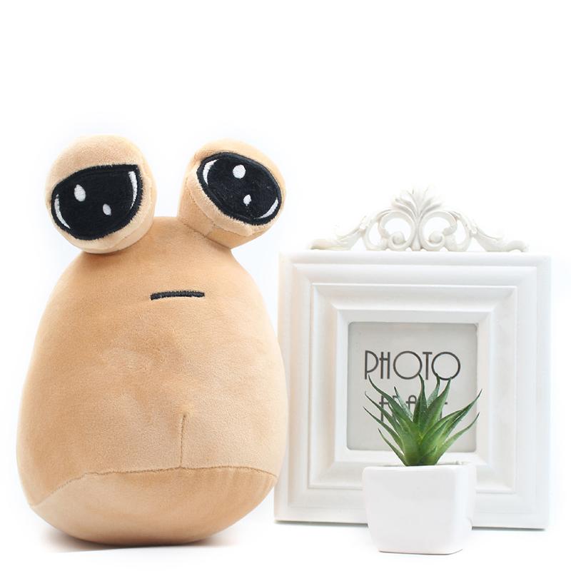 Hot Game My Pet Alien Pou Plush Toy Furdiburb Emotion Alien Plushie Stuffed Animal Pou Doll 22Cm