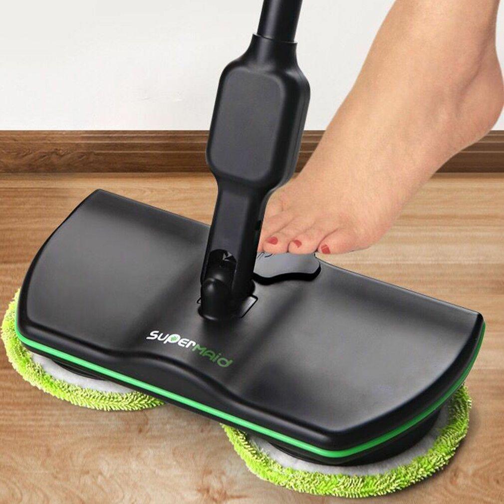 Buy [LIV] Household Wireless Electric Hand Push Sweeper Microfiber ...