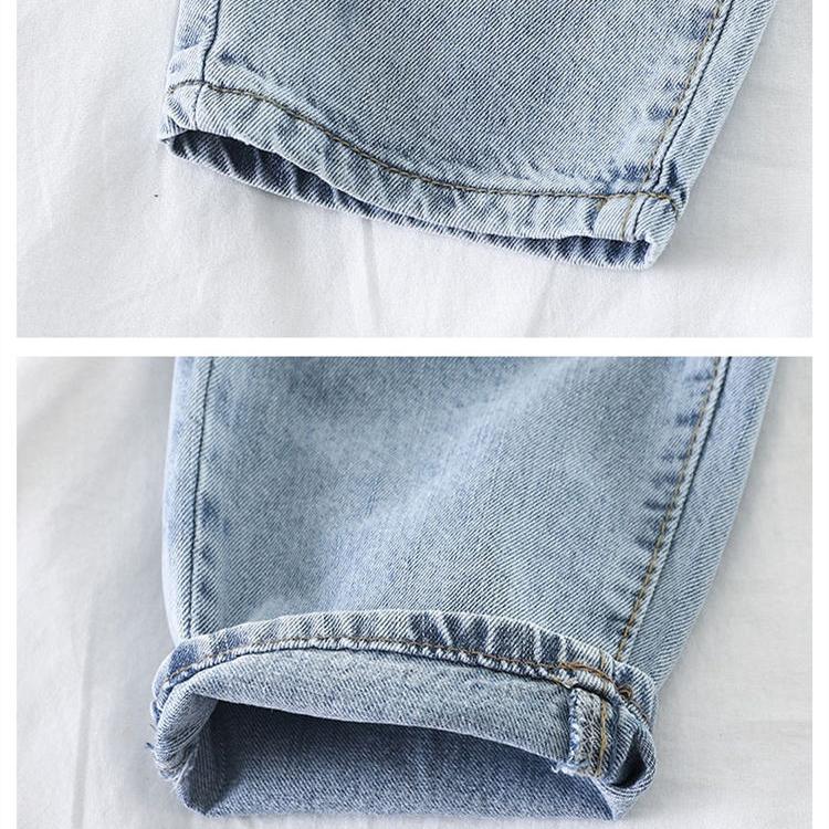 High Waist Jeans Women Harem Pants Loose Casual Plus Size High Street Denim Trousers Pants