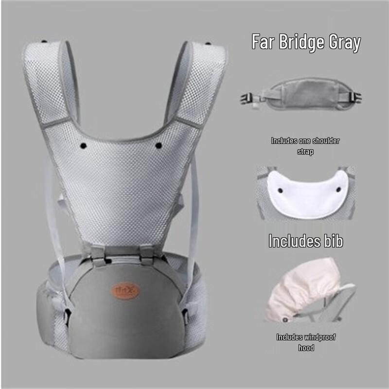 BaobaoLong Summer Breathable Baby Hip Seat