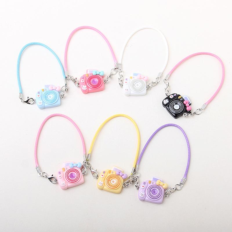 5 Stück Mini Puppenkamera Anhänger Niedliche Puppen Deko Accessoires Cartoon Anhänger Puppenhaus Kamera Dekoration Kinderspielzeug