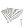 10pcs/set Stone Grinder Polisher Burs 2.35mm Shank For Contouring Shaping Porcelain Nail Rotary Stone Polisher Nail Accessory Mill Tools