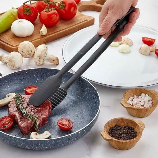 

Saint Belisama Щипцы для сервировки и гриля Огнестойкие силиконовые щипцы с антипригарным покрытием Нескользящие щипцы для барбекю