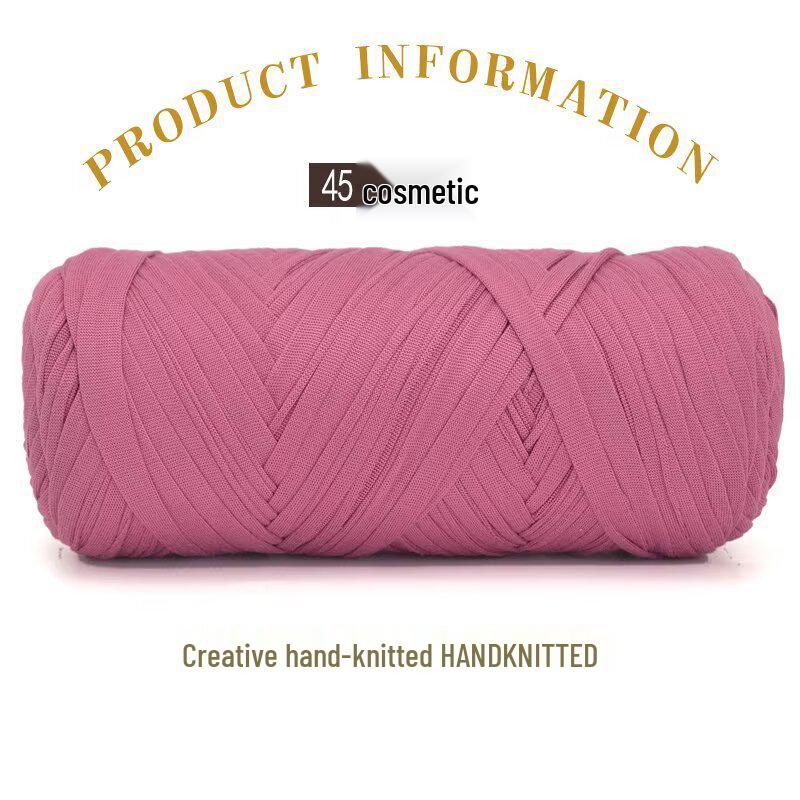 200g High Elastic Cloth Strip Yarn for DIY Weaving: Crochet Blankets, Floor Mats, Storage Baskets & More