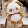 MyRytanda Panda Plush Bags Cartoon Adorable Cat Backpacks Children Fluffy School Bags Cute And Charming Animals Shoulder Bags Children Gifts