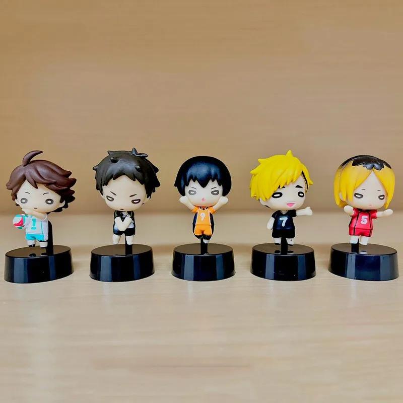 Genuine Haikyuu!! Gashapon Toys Tobio Kageyama Akaashi Keiji Oikawa Tooru Miya Atsumu Kozume Kenma Cute Model Toys