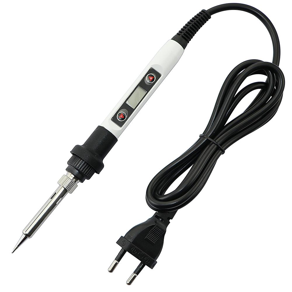 Adjustable Temperature Solder Iron 80W 220V / 110V LCD Electric Soldering Iron Welding Repair Tools