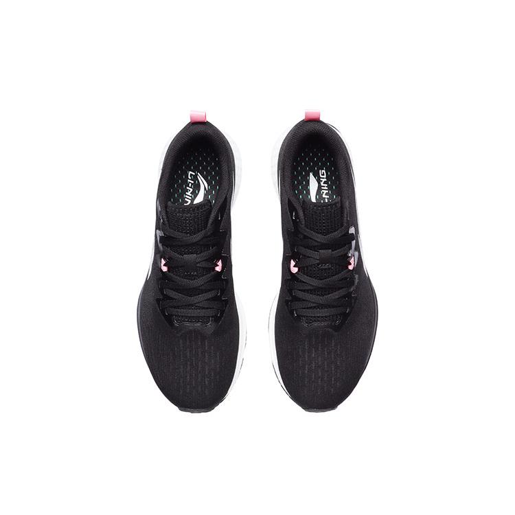 Li Ning Red Hare 4 Low top Fabric Abrasion Resistant Breathable Running Shoes Women's Black ARMR004-1
