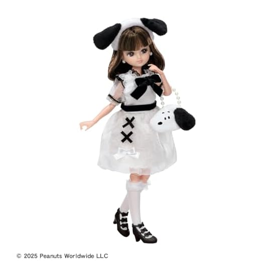 TAKARA TOMY Licca-chan Doll Photogenic Licca PEANUTS 75th Anniversary Snoopy Style