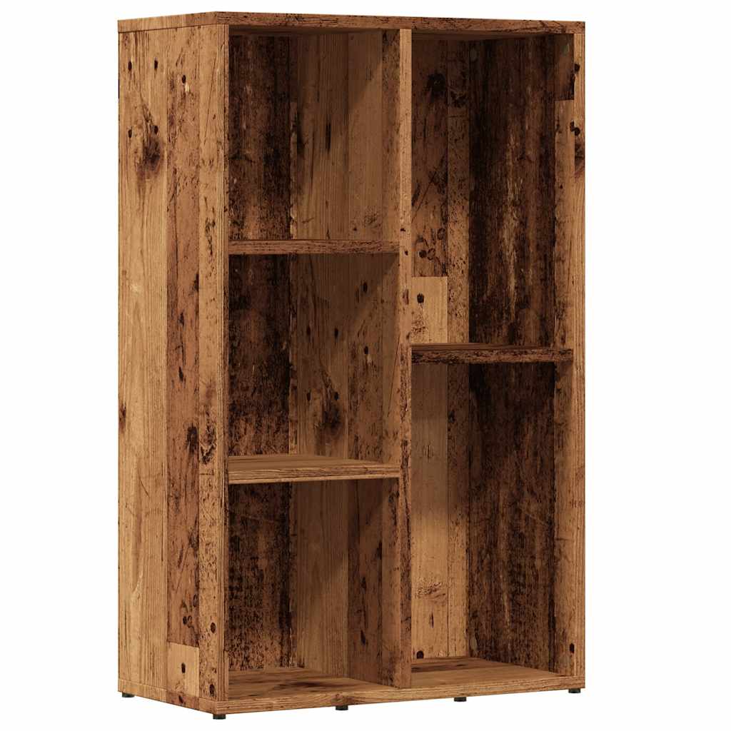 Vidaxl Regał Na Książki, Stare Drewno, 45X25X80 Cm