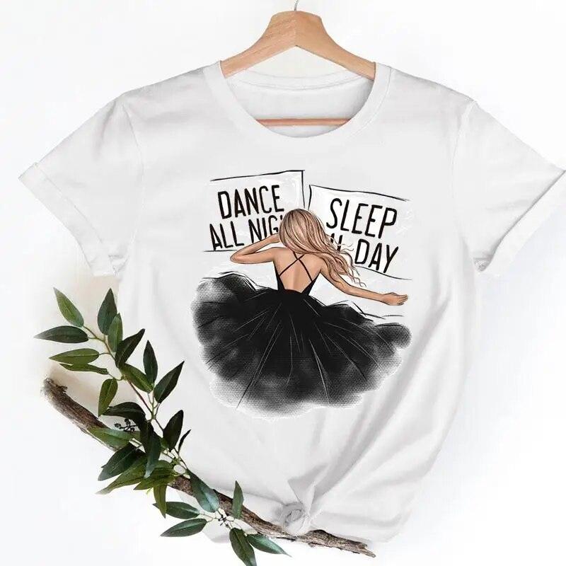 Dámské tričko Oblečení Slon Roztomilé Zvíře Láska Ležérní Móda T Ženy Krátký Rukáv Tričko Top Dámská Grafická Trička