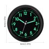 Car Clock Luminous Automobiles Internal Stick-On Mini Digital Watch Mechanics Quartz Clocks Auto Ornament Car Accessories Gifts