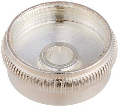 Back Bach Heavy Bottom Cap Silver Plated Finish